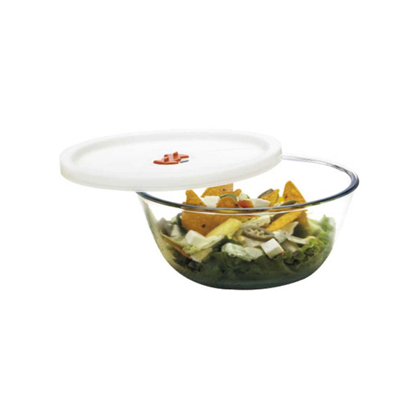 Mixing Bowl 500 ml. (Borosilicate Glass with Lid)