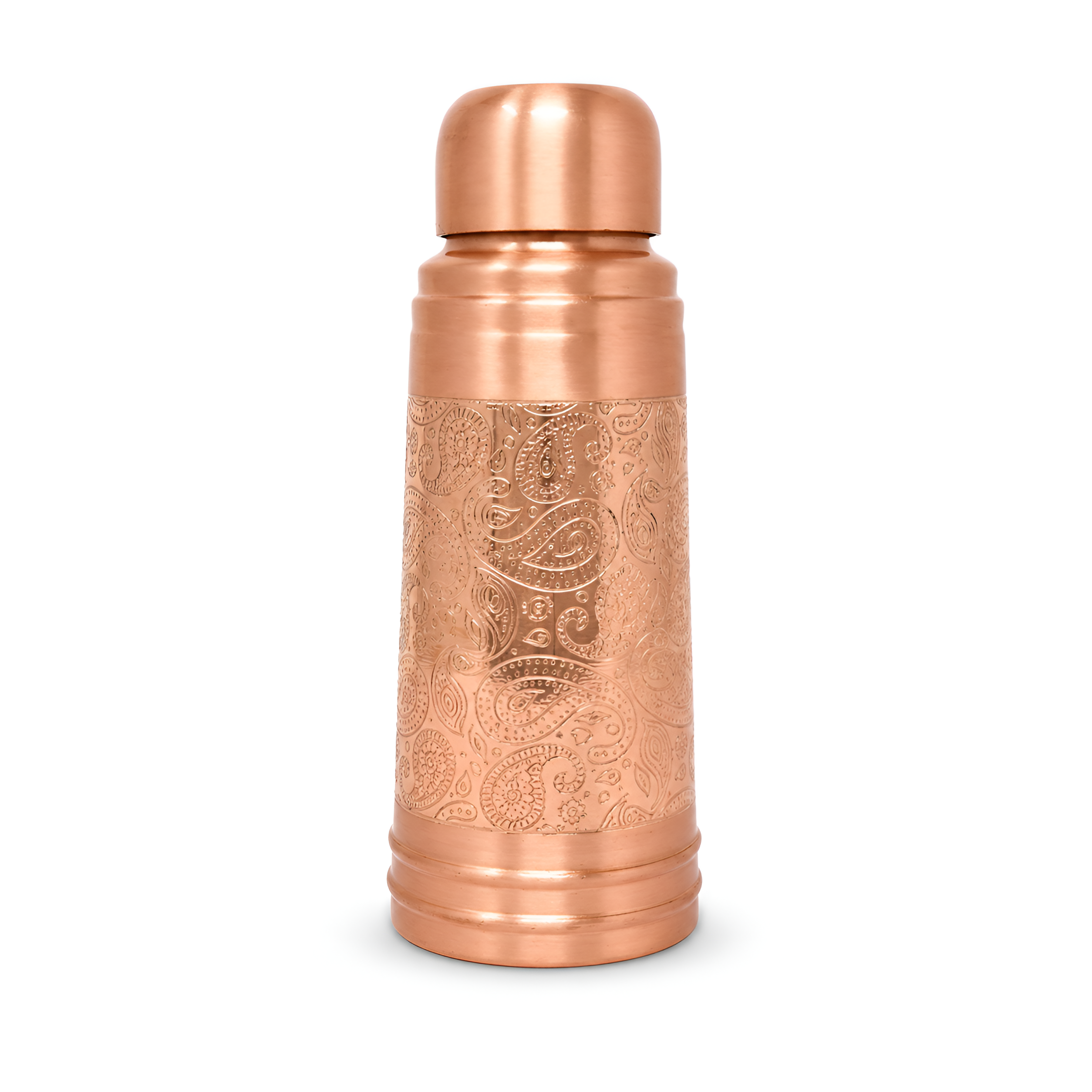 Serenity Small Design Copper Bottle 500ml – Signoraware