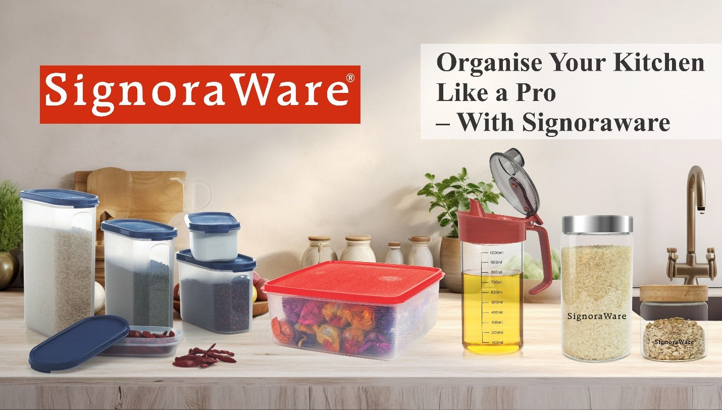 Organise Your Kitchen Like a Pro – With Signoraware