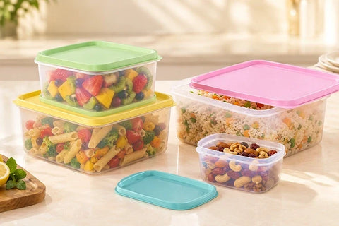 Plastic Storage Containers & Modular Sets