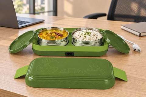 Electric / Microwave-Safe Steel Lunch Boxes
