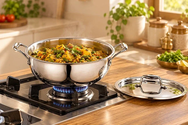 Kadhai, Handi, Frypans & Wok Pan