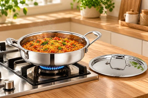 Tri-Ply Stainless Steel Cookware