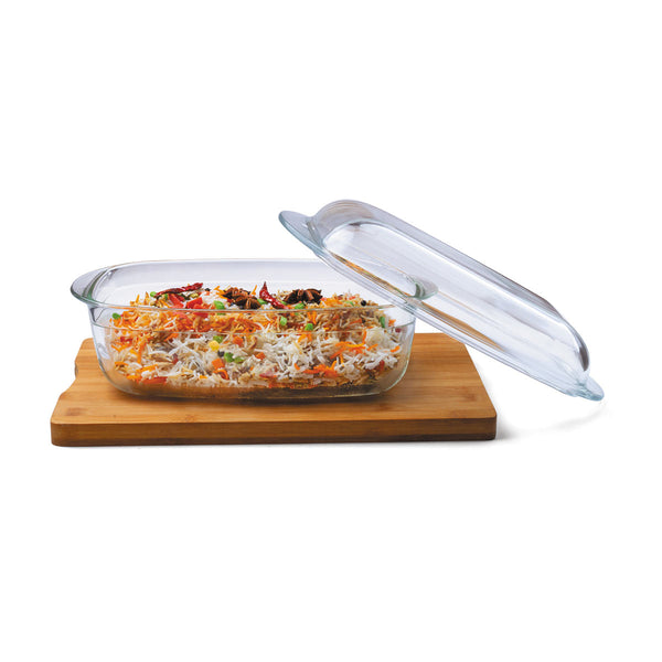 Bake 'N' Serve Casserole with Lid 3000ml