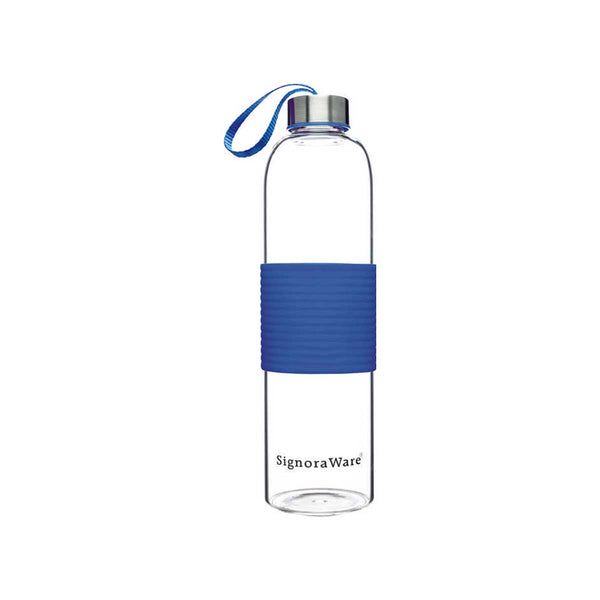 Aqua Star Glass Bottle with Silicon sleeve (750 ml.)