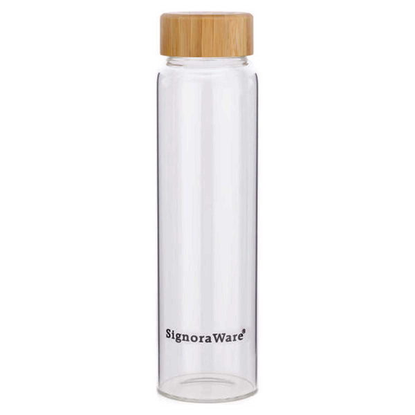 Bamboo Glass Bottle (750 ml.)