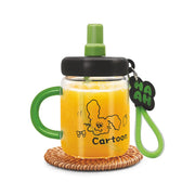 Sparrow Kids Glass Water Bottle 580 ml | Borosilicate Glass