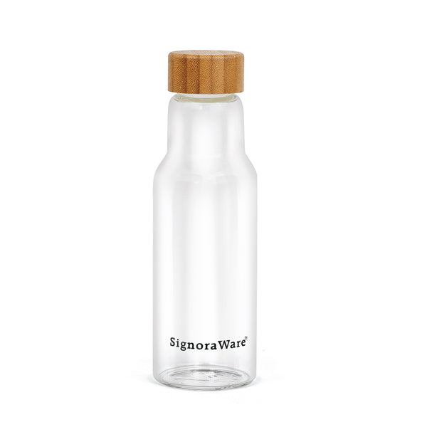 Wildflower Borosilicate Glass Bottle 750ml