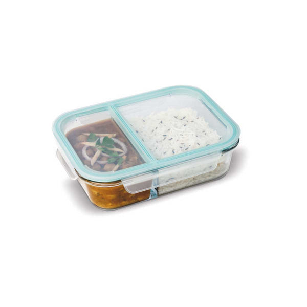 Signoraware Slim Glass Small Lunch Box (600 ml.)