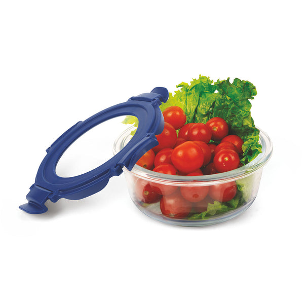 Secure N Store Glass Round Container 950ml