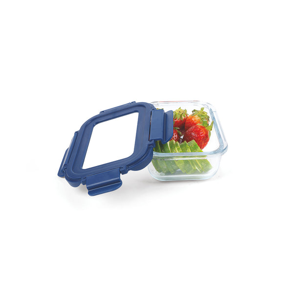 Secure N Store Glass Container Rectangular 370ml