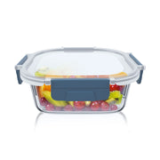 Shut N Seal Glass Square Container 520ml