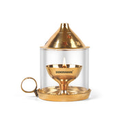 Mangalam Akhand Diya Medium with Glass Cover
