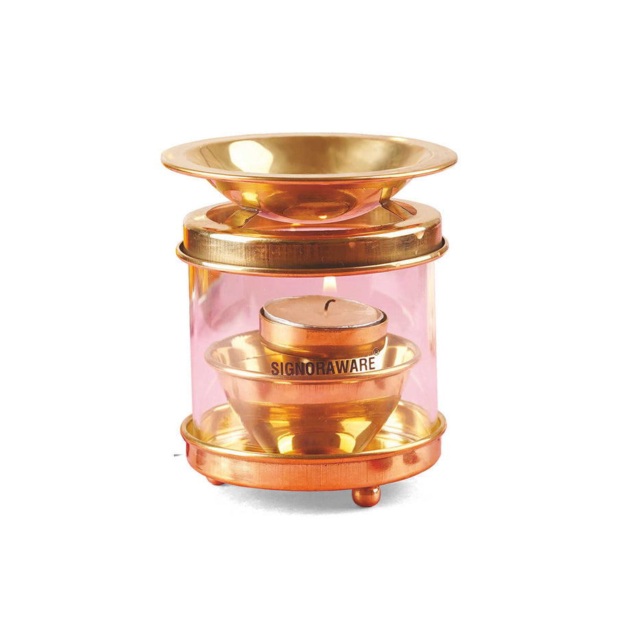 Diffuser Diya Medium with Glass Cover