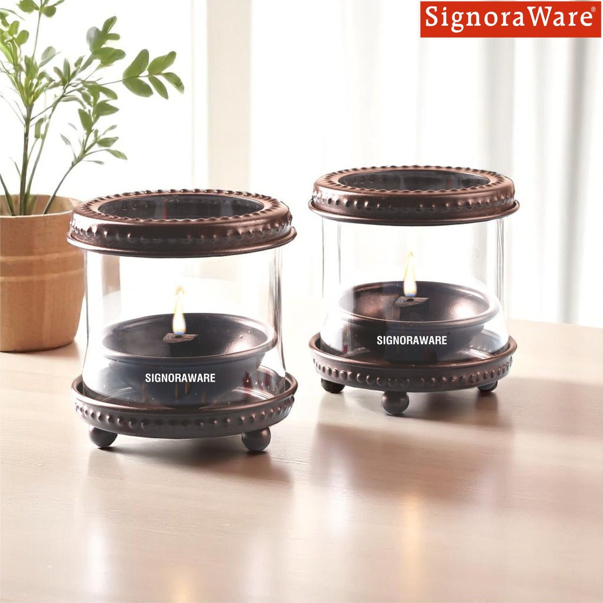 Lume Decor Diya (Set/2)