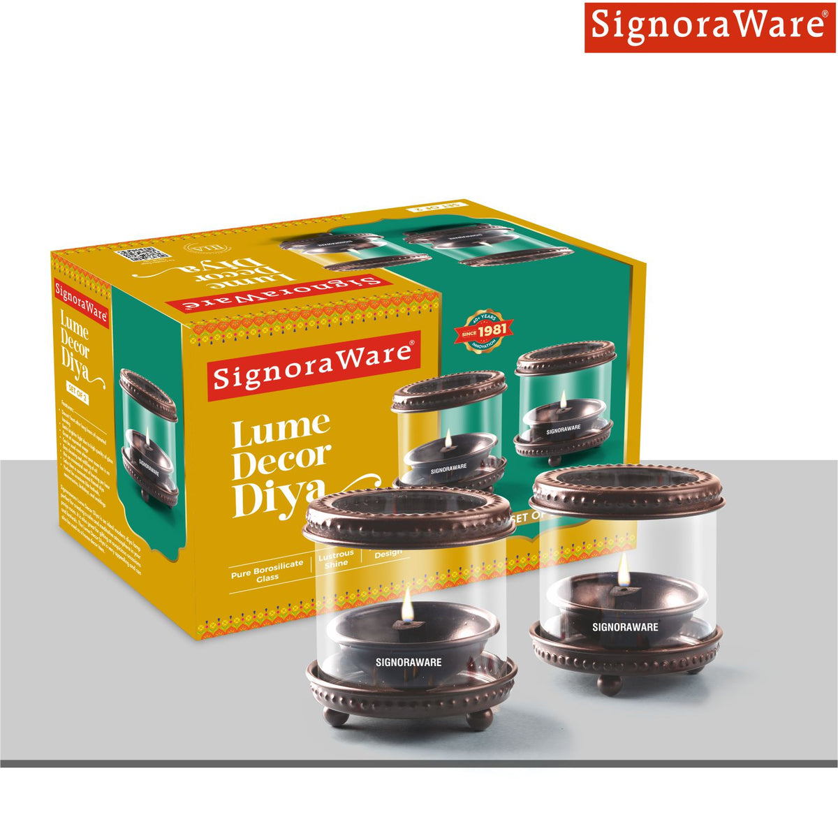 Lume Decor Diya (Set/2)