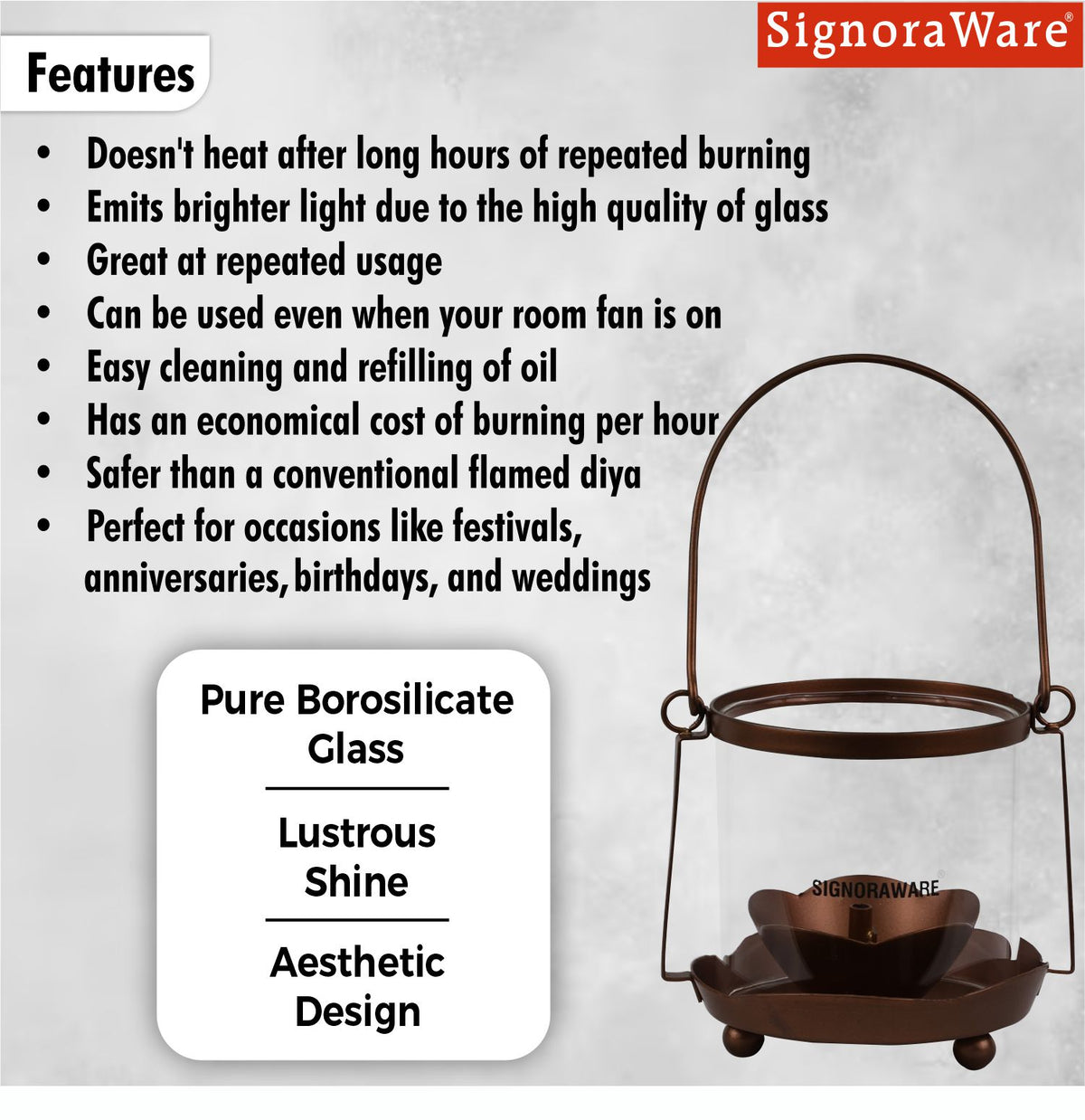 Lume Decor (Hanging) Diya