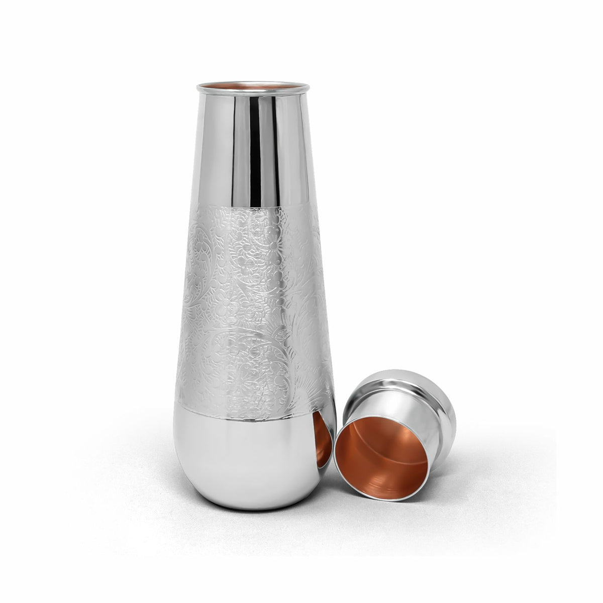 Midnight Silver Nickle Copper Surahi 1.1ltr