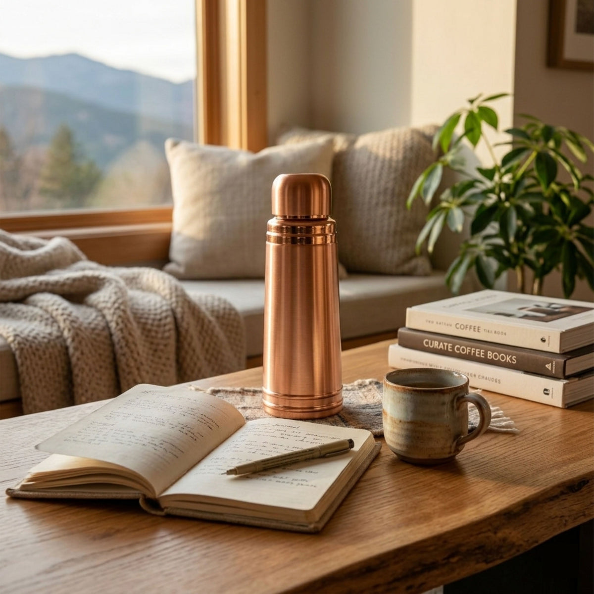 Serenity Small Copper Bottle 500ml
