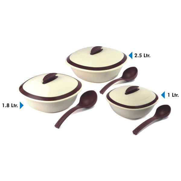 Casserole Double Wall (Set/3)