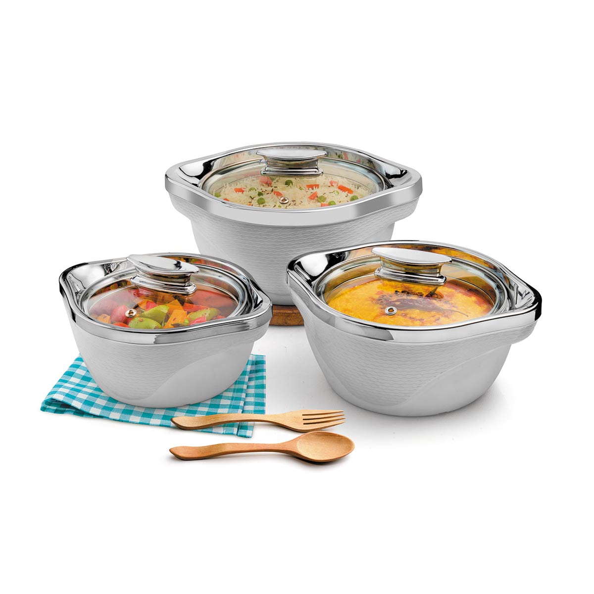 Royal Bliss Casserole Set of 3 – Signoraware