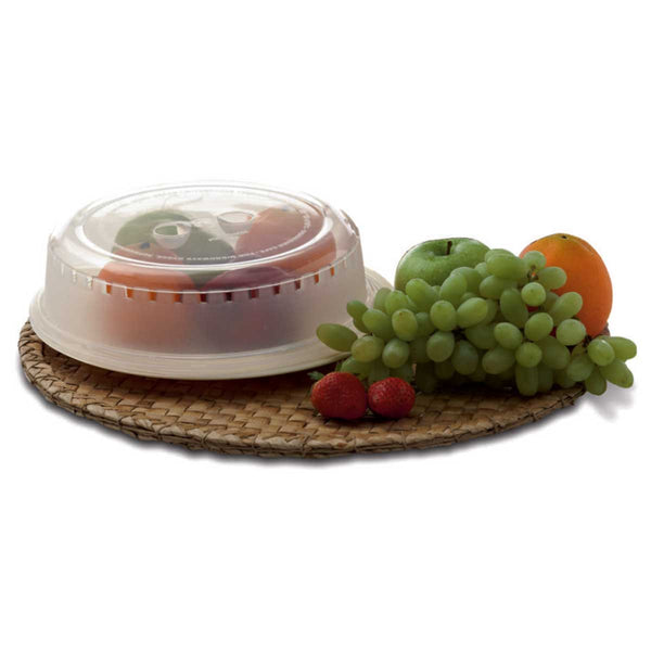 Cover for Reheating Food in Microwave with Steam Vent/Salad & Fruit Cover