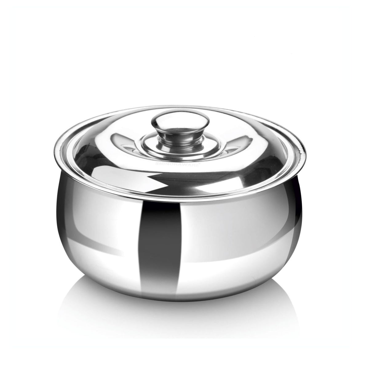 Hot Delight Casserole (2100ml) - Double Wall Stainless Steel Insulated casserole - Keep Food Hot for longer time