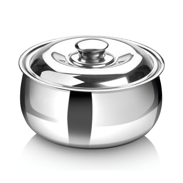 Hot Delight Casserole (3000ml) - Double Wall Stainless Steel Insulated casserole - Keep Food Hot for longer time