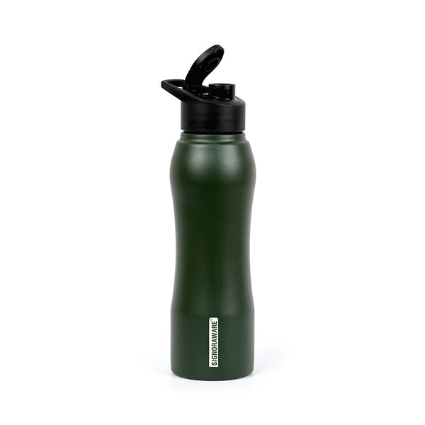 Oxy Sipper Steel Water Bottle (Coloured) 750 ml