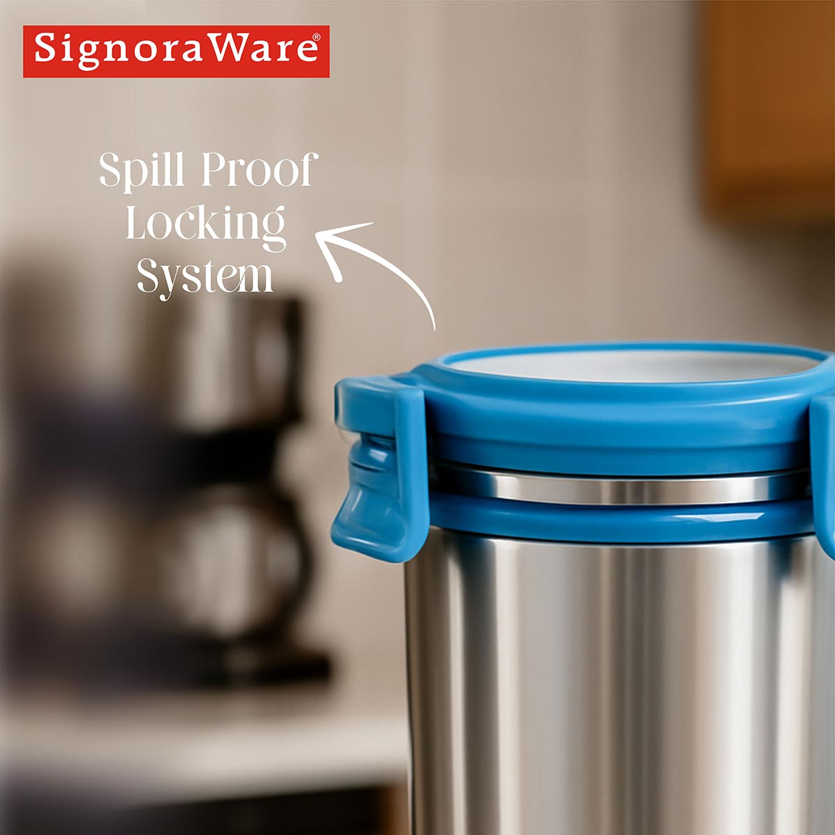 Lock N Store Steel Tumbler 500ml