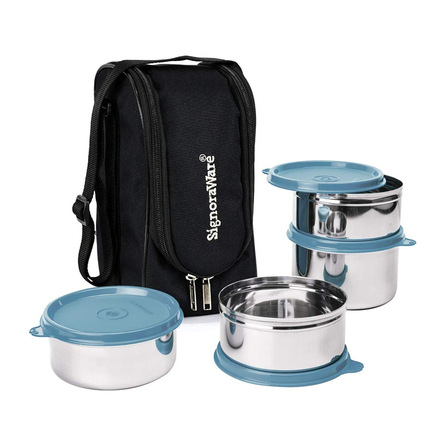 Executive Fresh Steel Lunch Box