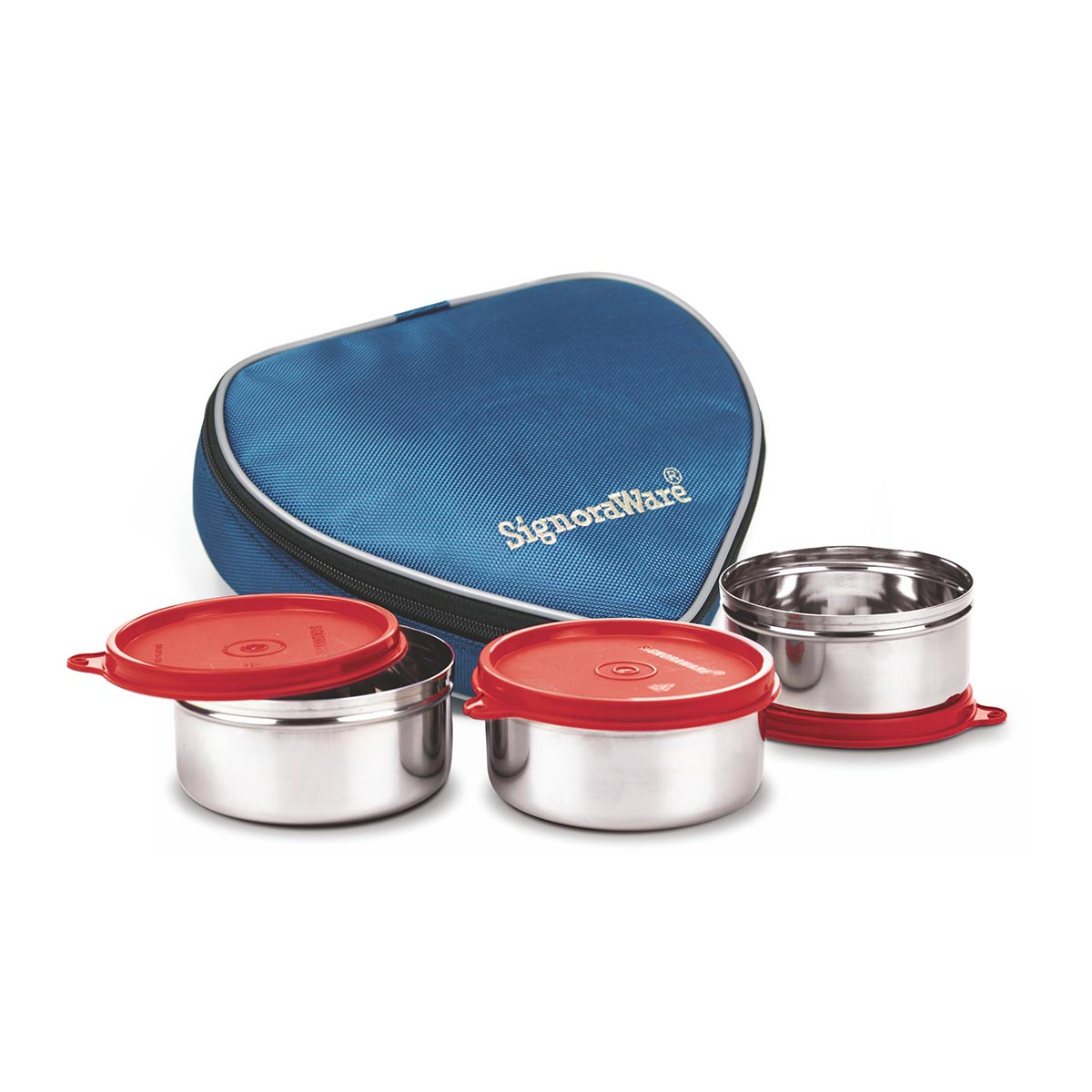 Sleek Steel Lunch Box