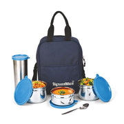 Fusion Medium Steel Lunch Box with Tumbler