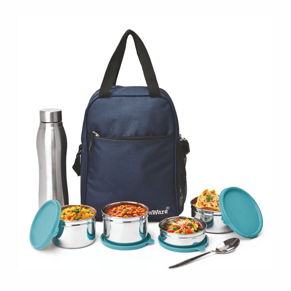 Fusion Jumbo Steel Lunch Box