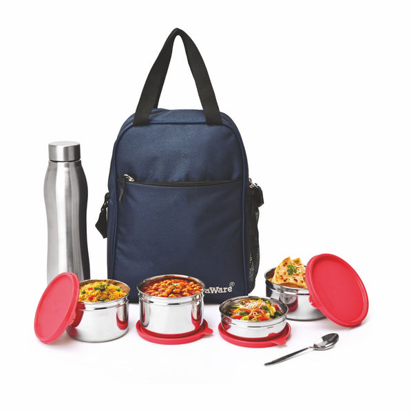 Fusion Jumbo Steel Lunch Box