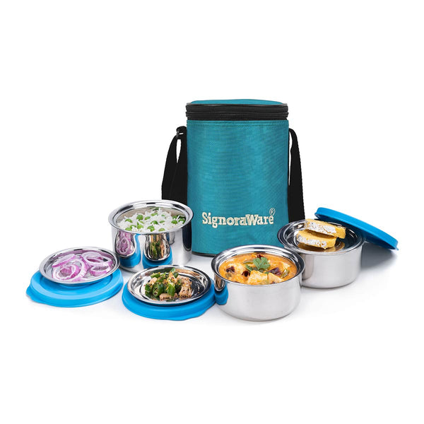 Executive Twin Wall Med Steel Lunch Box