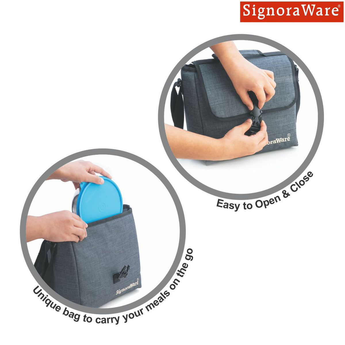 Tote Bag steel Lunch Box