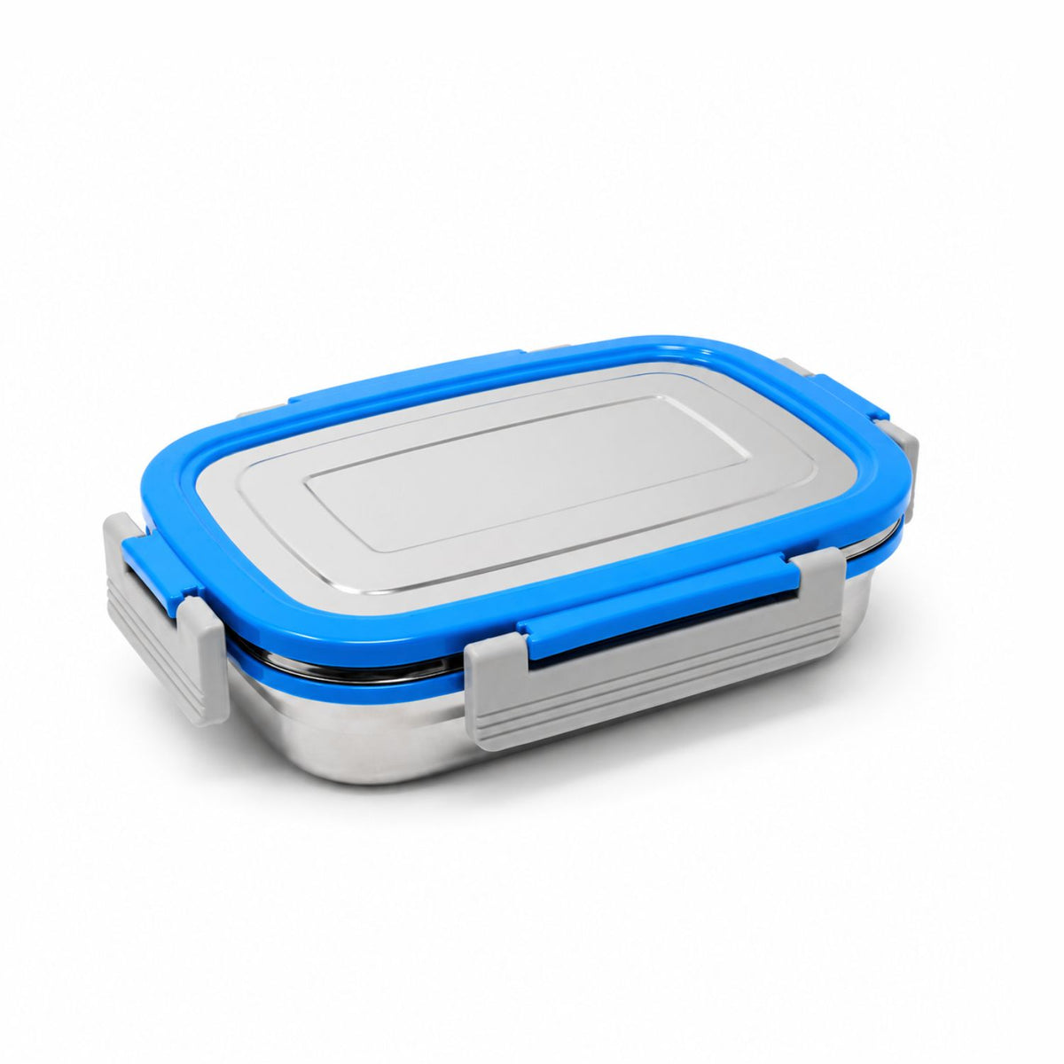 Lock N Store Steel Rectangular 900 ml. with Steel Lid