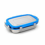Lock N Store Steel Rectangular 900 ml. with Steel Lid