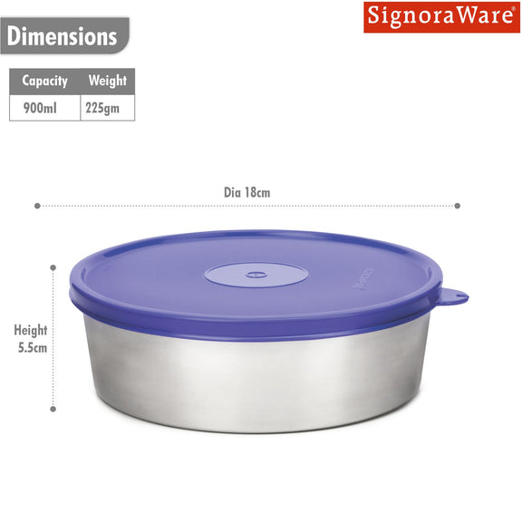 Classic Round Steel (Big) – Signoraware
