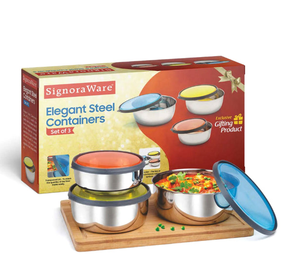 Elegant Bowl 625ml +1000ml+ 1375ml Set/3