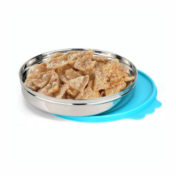 Khakra Box/ Storage Small Steel Cont. 1.6 Ltr.