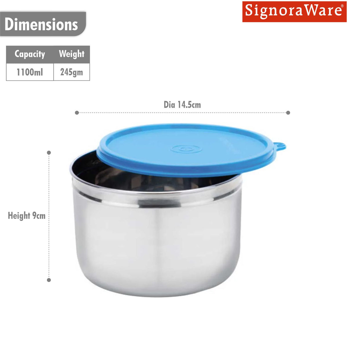 Store Well Steel (1.1 Ltr.)