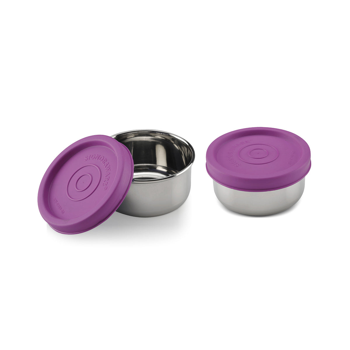 Nano Round Steel Small | Set of 2 | 50 ml Each