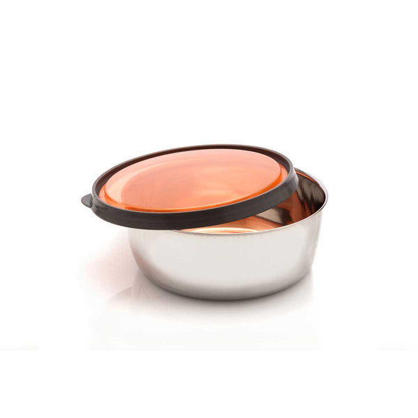 Elegant Steel Bowl 625 ml-Orange