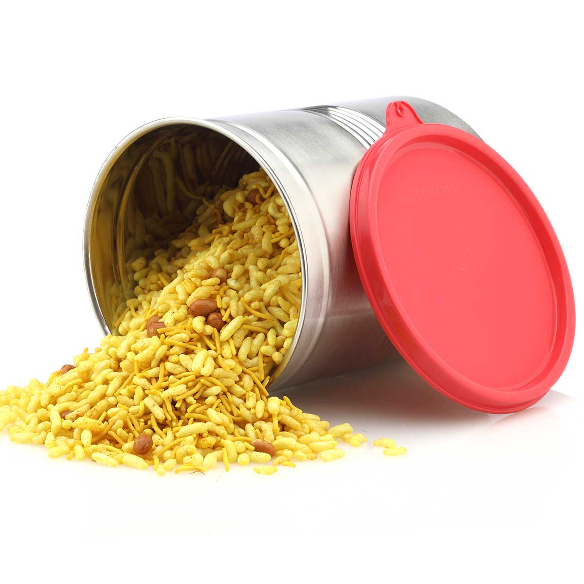 Modular Steel Container Round 2000ml, Set of 1
