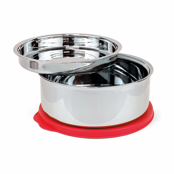 Twin Wall Steel Container Round 750 ml.