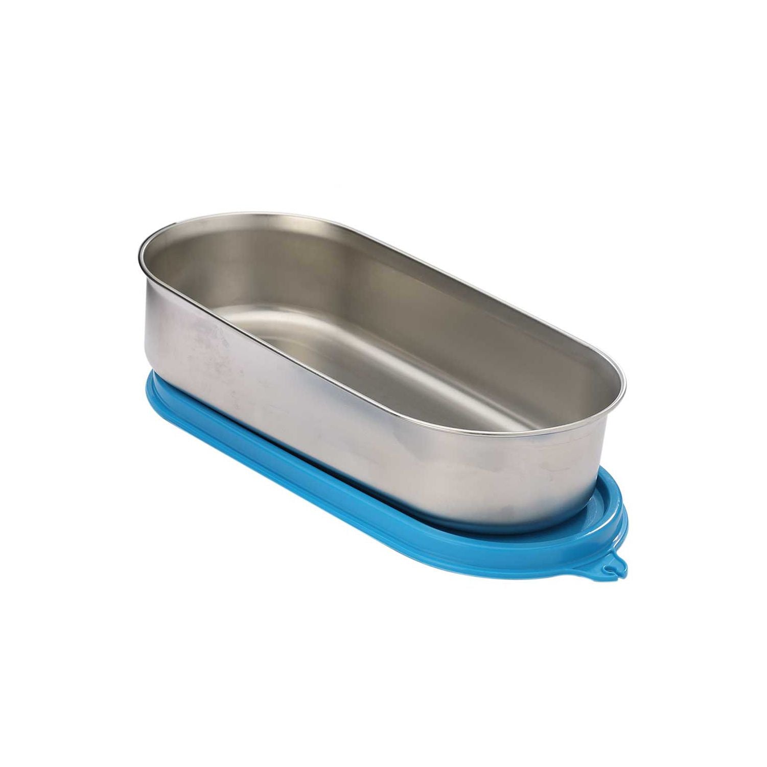 Key Shaped Container Flat Container Oval Steel 650 ml – Signoraware