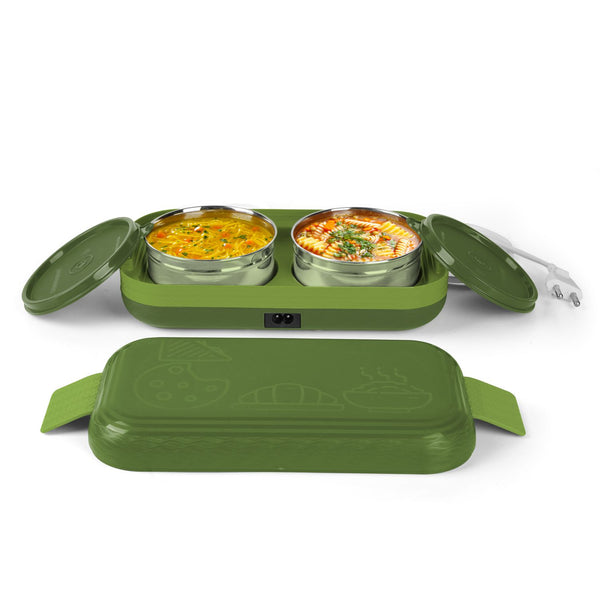 E-Hot Electric Steel Lunch Box