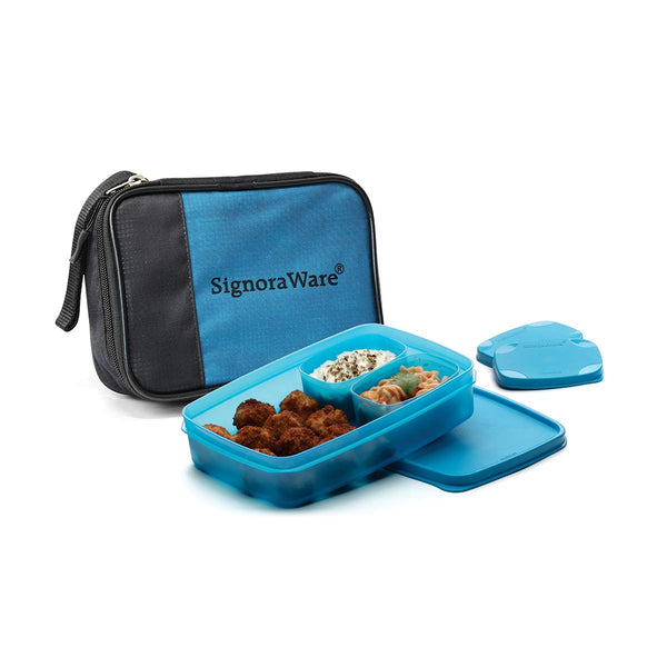 Compact Lunch Box With Bag